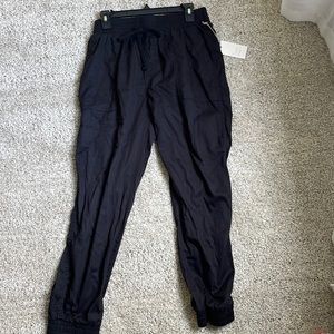 Target Women's High-Rise Woven Ankle Jogger Pants - A New Day™